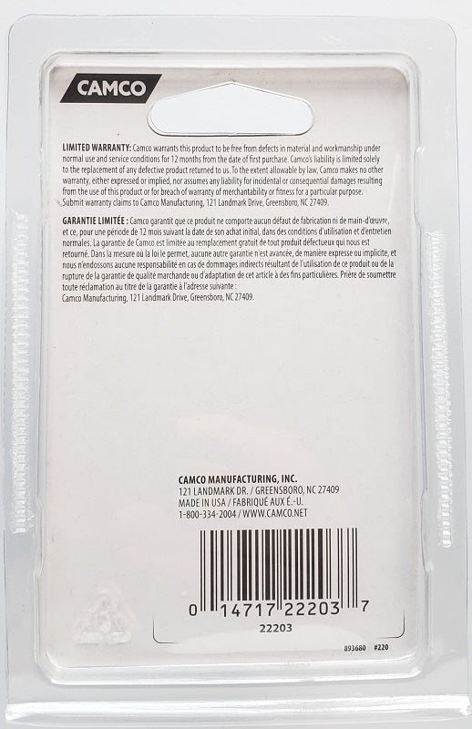 Camco 3/4 inch Hose Cap w/ Lanyard 22203