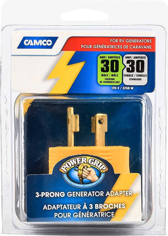 Camco 3 Prong RV Generator Adapter 55333