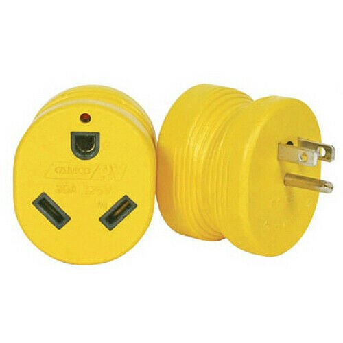 Camco RV Electrical Adapter 1 per pk 55223
