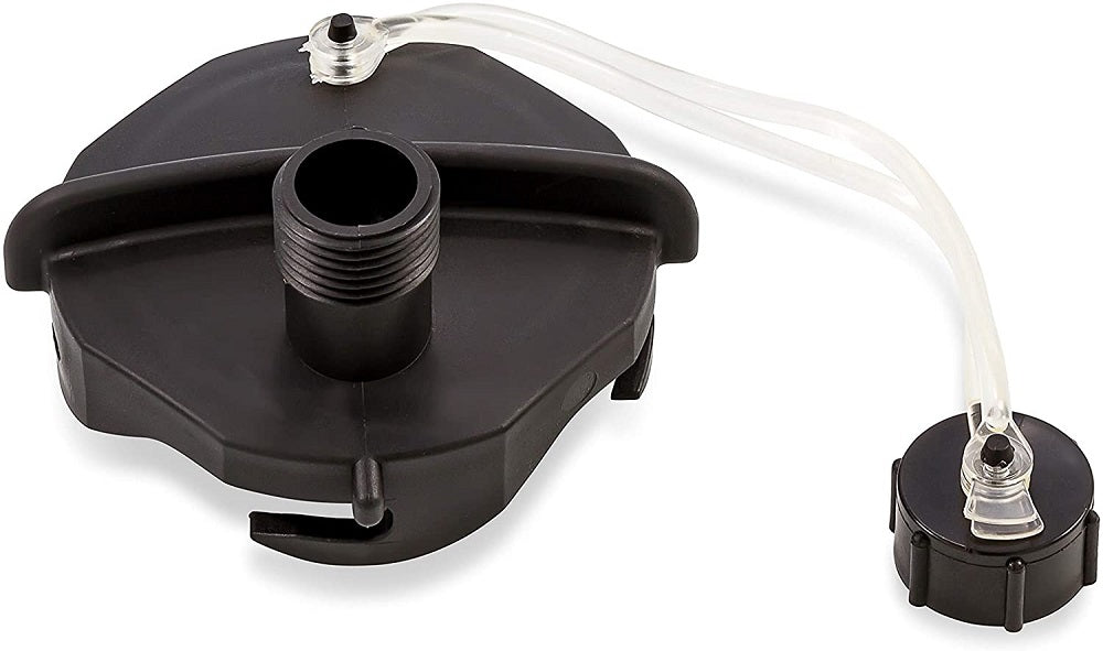 Camco RV Sewer Cap with Hose Connection 39463