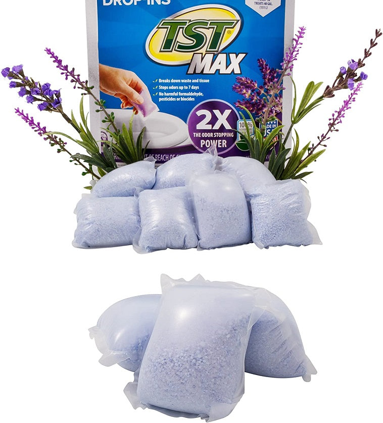 Camco RV Toilet Treatment Lavender Drop-ins TST Max 15pk 41559