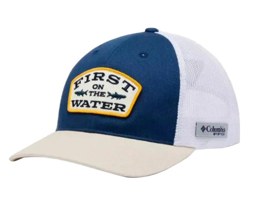 Columbia PFG First on the Water Patch Snapback Trucker Hat CU0245-469