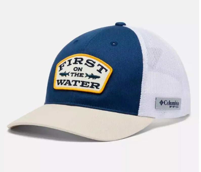 Columbia PFG First on the Water Patch Snapback Trucker Hat CU0245-469