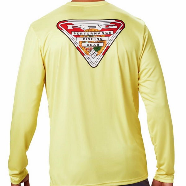 Columbia Men's Terminal Tackle PFG State Triangle L/S 708