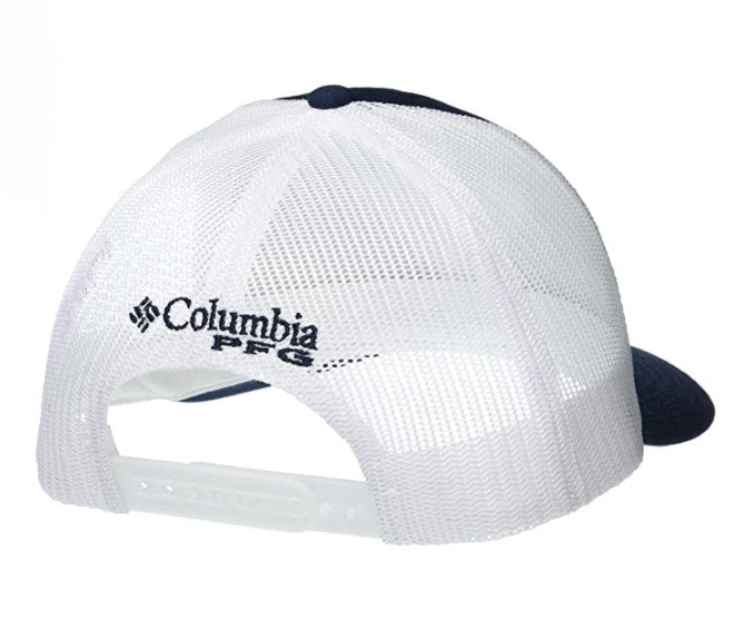 Columbia PFG Mesh Womens Hat | Collegiate Navy/White/Rose Gold