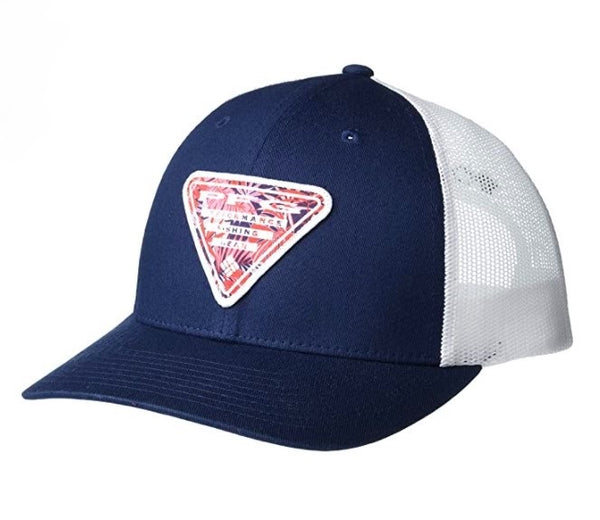 Columbia PFG Mesh Womens Hat | Collegiate Navy/White/Rose Gold