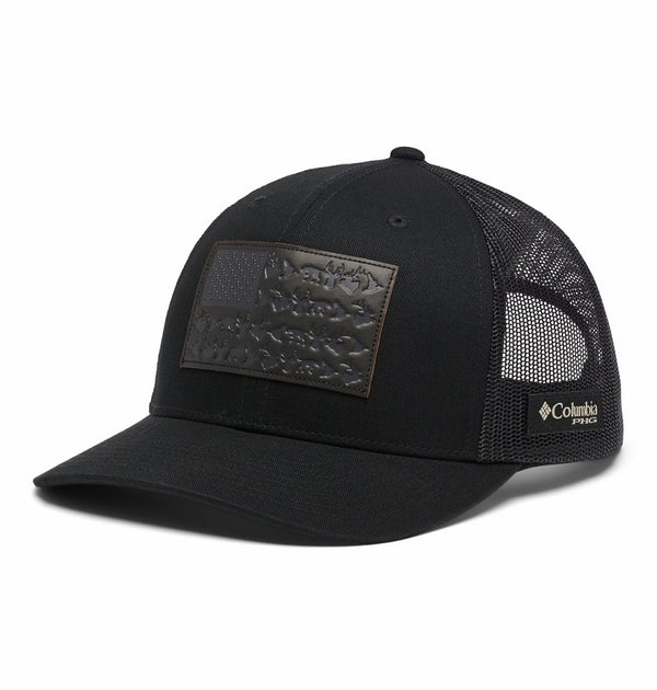 Columbia PHG Leather Game Flag Snap Back Hat CU2528-010