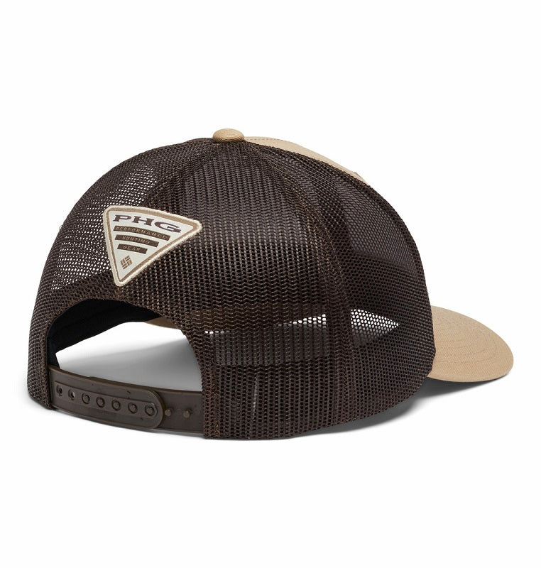 Columbia PHG Leather Game Flag Snap Back