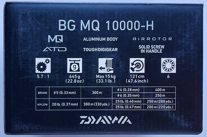 Daiwa BG BL LT - Boutique nautique de Milan Daiwa BG BL LT - Boutique nautique de Milan