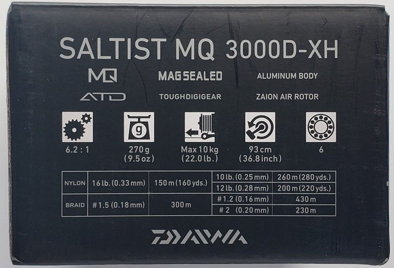 daiwa saltist 3000 mq Daiwa SALTISTMQ3000D-XH Saltist MQ Spinning Reel