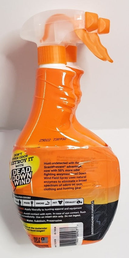 Dead Down Wind Field Spray 24oz 2-Pack Unscented #1322418