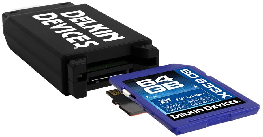 Delkin Devices SD and microSD Reader