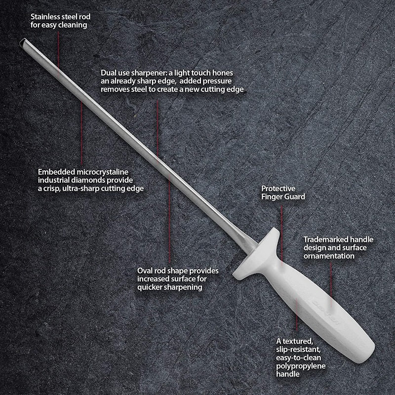 Dexter 10IN Sani-Safe Diamond Sharpener