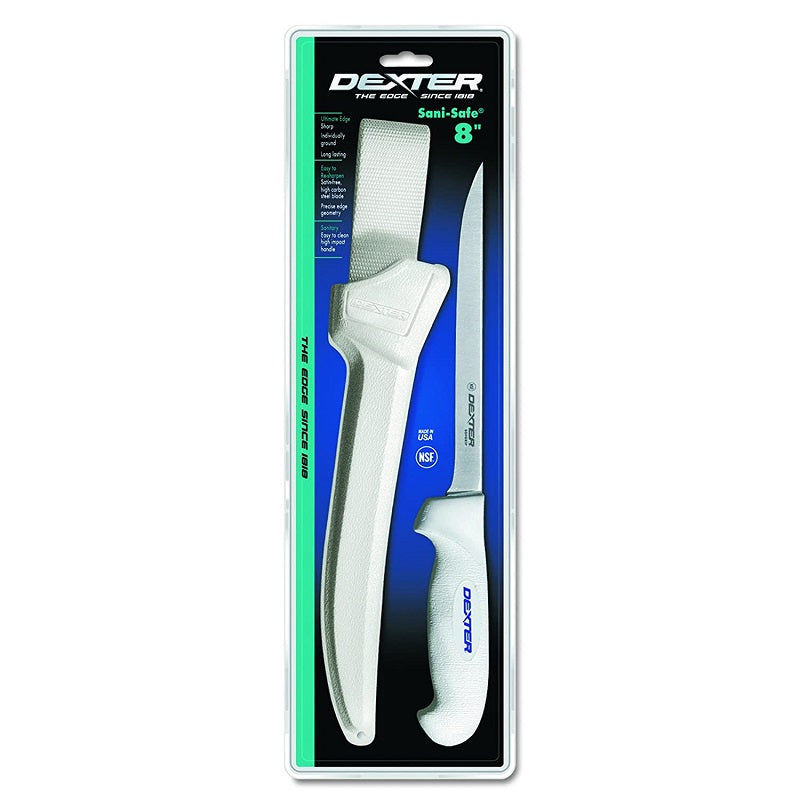 Dexter 8in Narrow Fillet Knife With Sheath S133-8WS1-CP