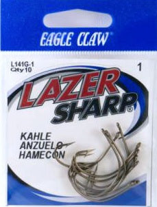 Eagle Claw Lazer Kahle Hooks Bronze
