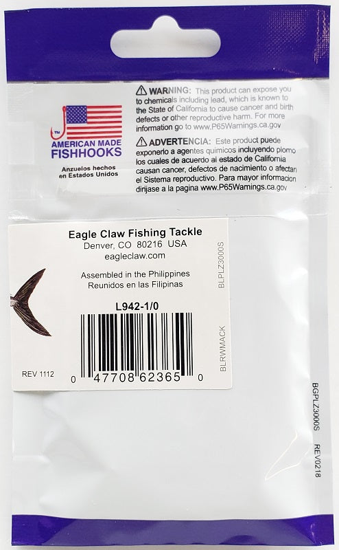 Eagle Claw Mackerel Tree Rig L942-1/0