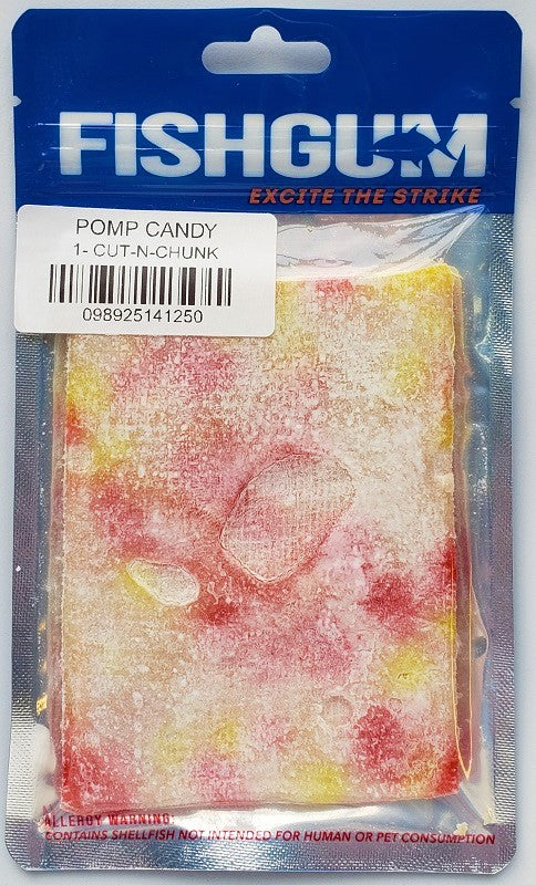 FISHGUM Excite The Strike 1-Cut-N-Chunk Pomp Candy