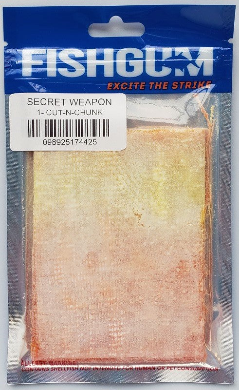 FISHGUM Excite The Strike 1-Cut-N-Chunk Secret Weapon