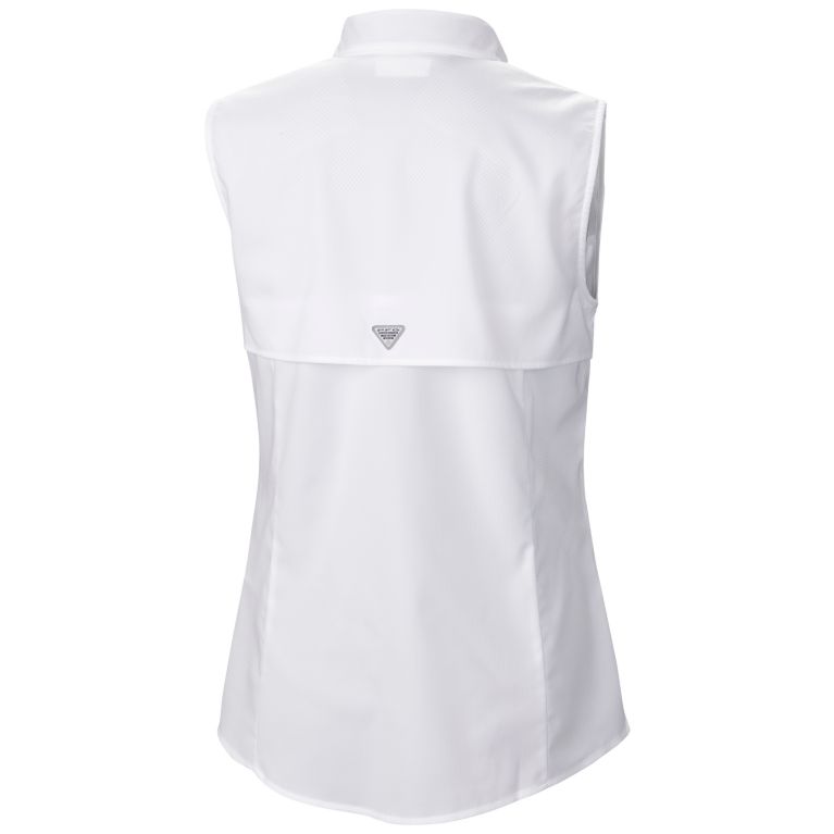 Columbia Tamiami Sleeveless Shirt - Women's White / L