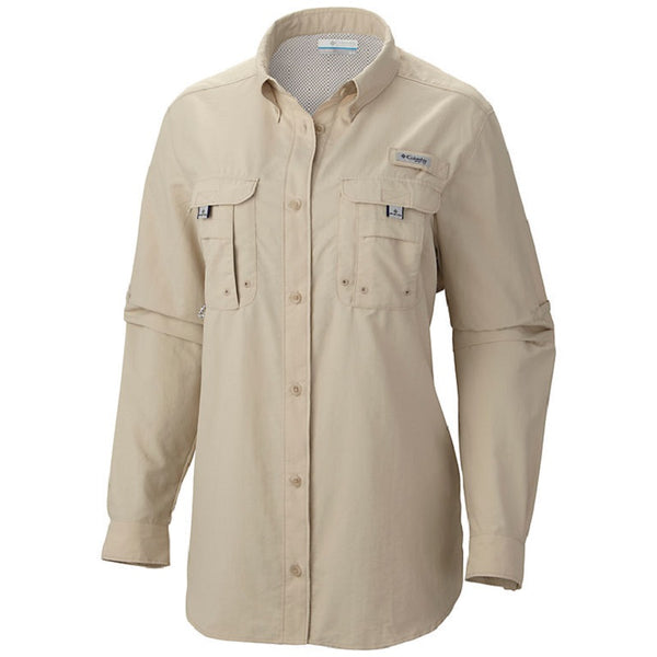 Columbia Women’s PFG Bahama™ L/S FW7314 Tan Plus Size