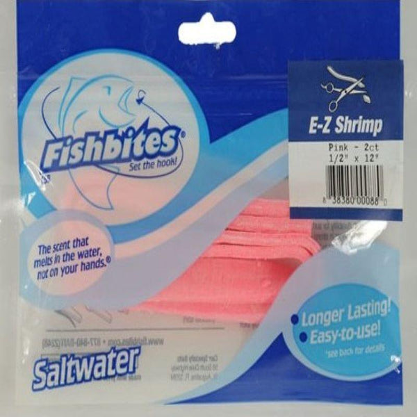 Fishbites Fish’n Chunks Bait – Shrimp Flavor, Long-Lasting Prepared Bait For Offshore Bottom Fishing, Resists Bait Stealers