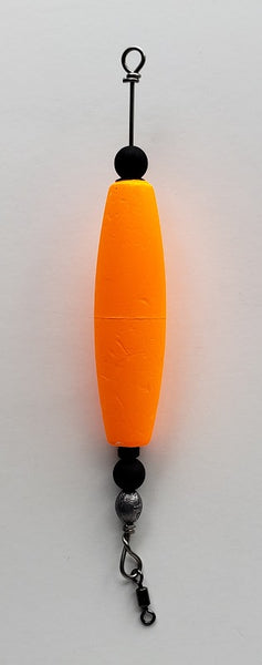 cork fishing lure Four Horsemen Tackle 565077 Skinny Cork Orange