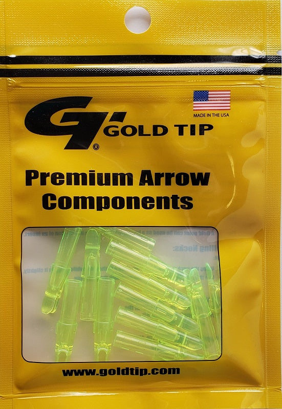 Gold Tip Premium Arrow Components NOCK246FG12 