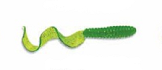 Sea Striker Got-Cha Curltail Grub Lime Green
