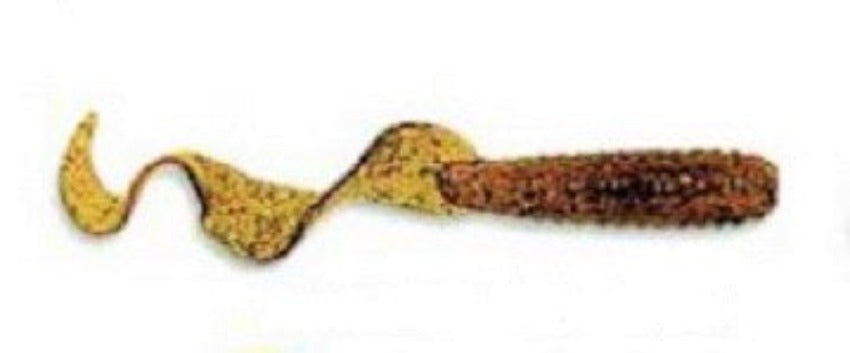 Sea Striker Got-Cha Curltail Grub Rootbeer/Silver Flake