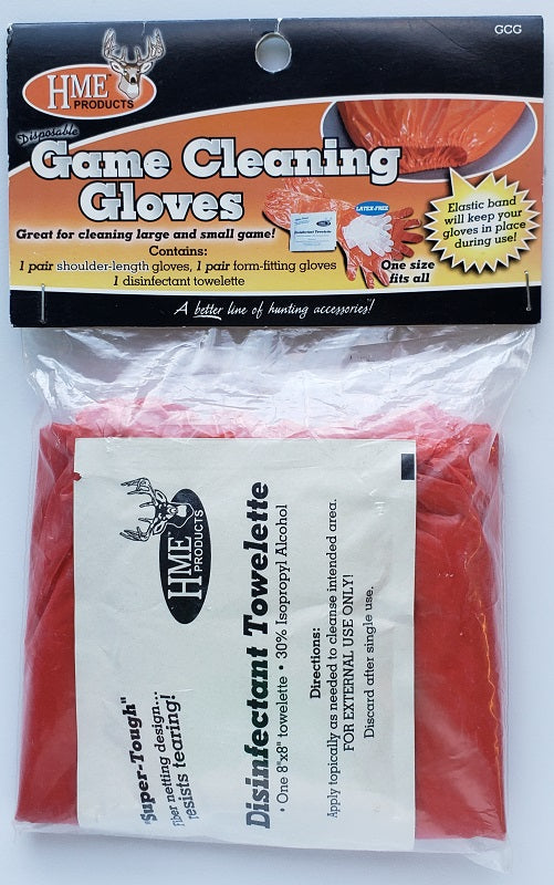 HME Game Cleaning Gloves
