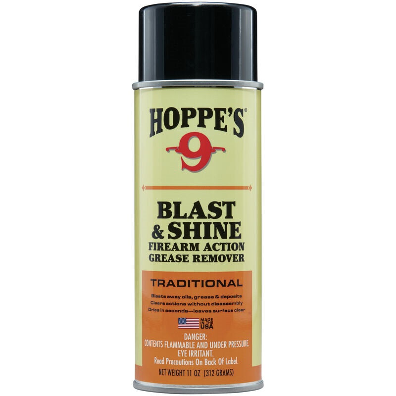 Hoppe's Blast & Shine Firearm Action Grease Remover CD-1
