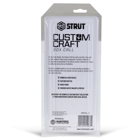 Hunter's Specialties Custom Craft Box Call 100116