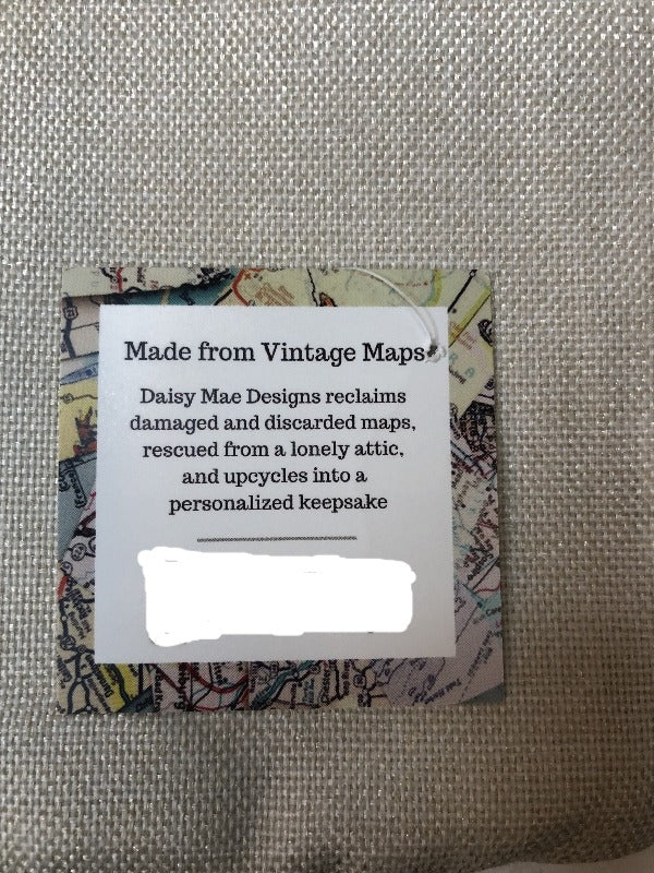 PSJ Map Pillow Case
