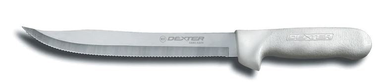 Dexter Sani-Safe 9in Scalloped Utility Slicer S142-9SC-PCP