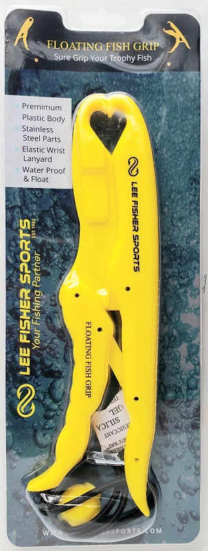 Lee Fisher Sports Floating Fish Grip Yellow