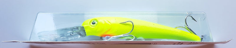 Mann's 8" Stretch 25+ Trolling Lure Chartreuse T25-07