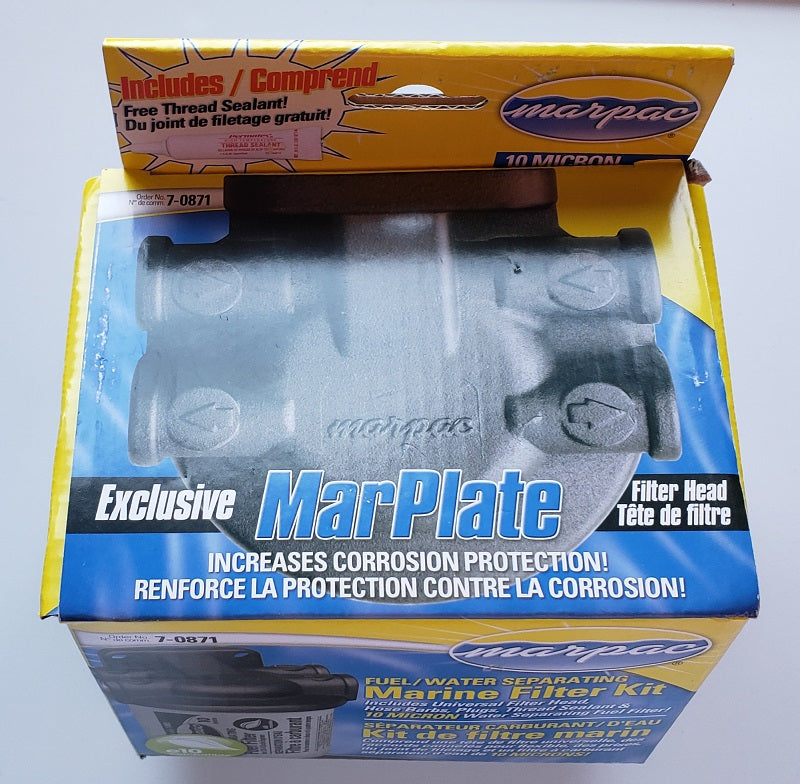 Marpac Fuel/Water Separating Marine Filter Kit 7-0871