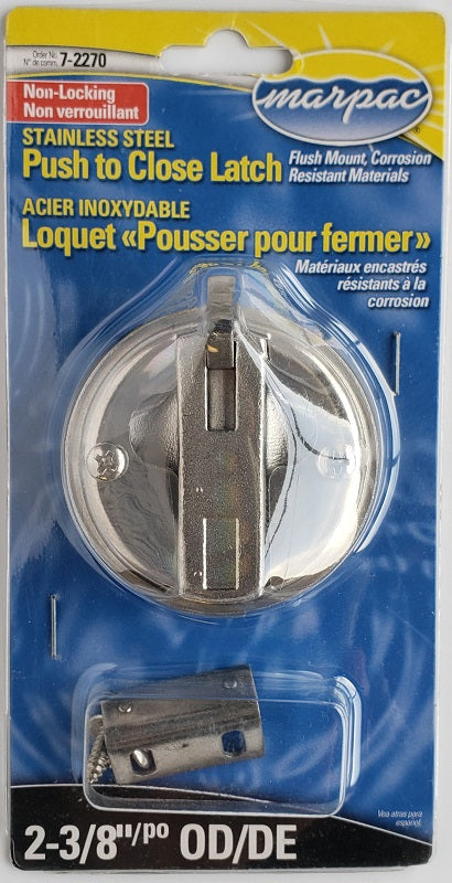 Marpac Stainless Steel 2-3/8" Push to Close Latch 7-2270