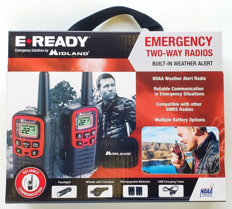 Midland E+Ready Emergency 2-Way Radios EX37VP