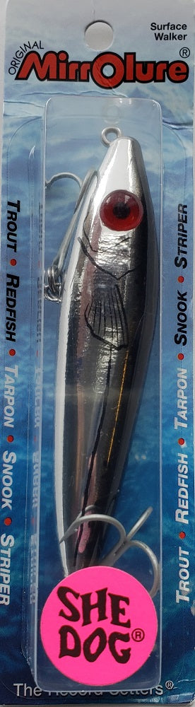 MirrOlure She Dog Surface Walker 83MR CRBK