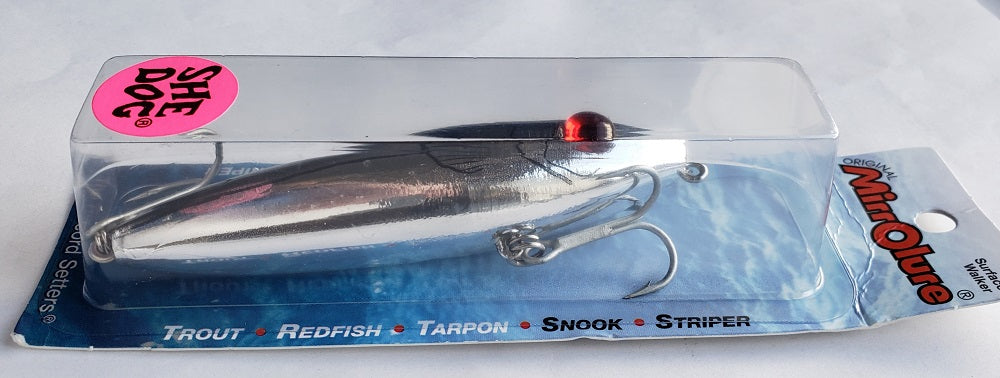 MirrOlure She Dog Surface Walker 83MR CRBK