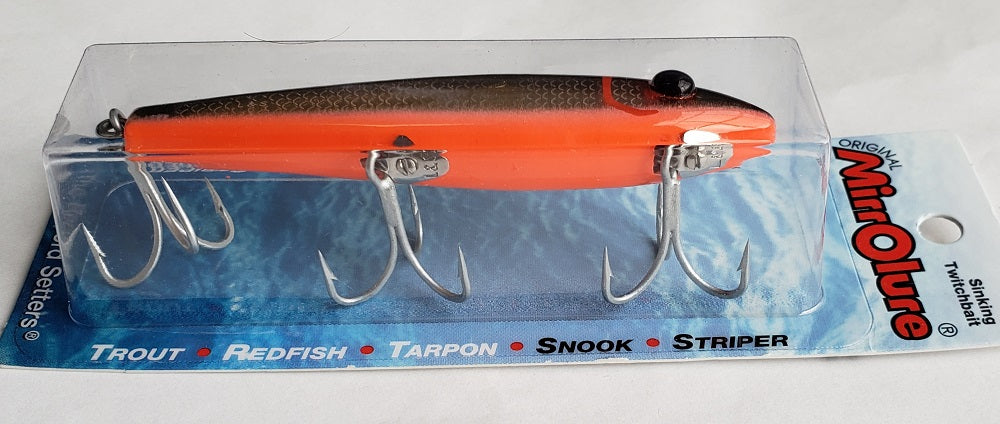 MirrOlure Classic Series Sinking Twitchbait, 3-5/8 MirrOlure Classic Series Sinking Twitchbait, 3-5/8