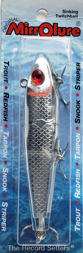 MirrOlure 52m-s Classic Series Sinking Twitchbait 3 5/8 inch 1/2 oz MirrOlure 52m-s Classic Series Sinking Twitchbait 3 5/8 inch 1/2 oz