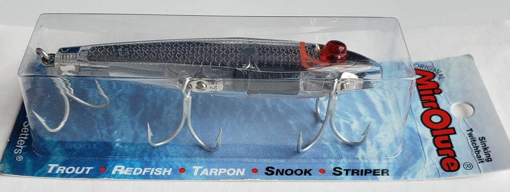 MirrOlure 52m-s Classic Series Sinking Twitchbait 3 5/8 inch 1/2 oz MirrOlure 52m-s Classic Series Sinking Twitchbait 3 5/8 inch 1/2 oz