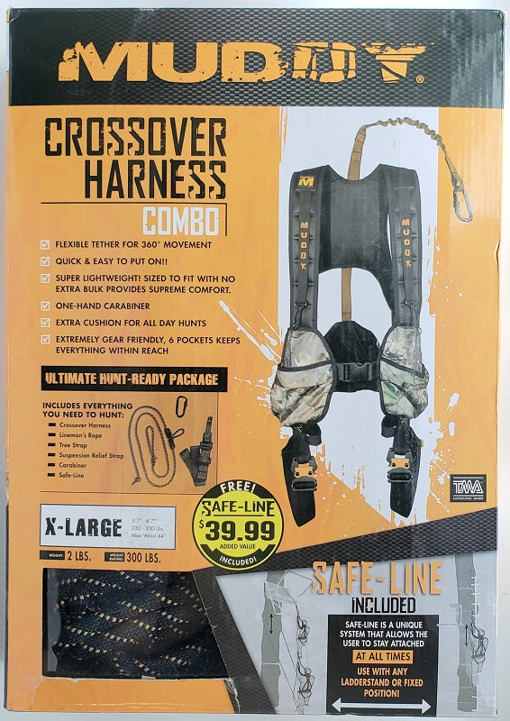 Muddy Crossover Harness Combo MSH600-XL-C