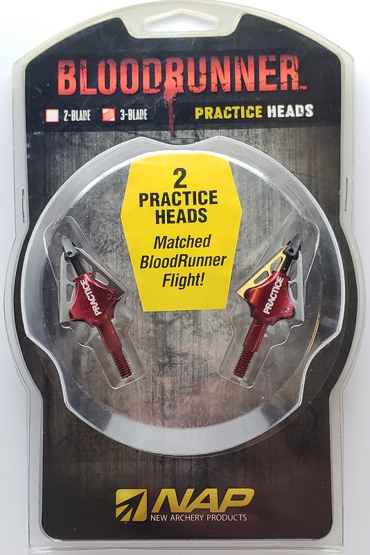 NAP Bloodrunner 3 Blade Practice Heads 2-Pack 60-677