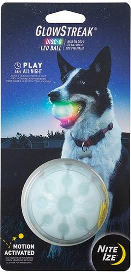 Nite Ize GlowStreak LED Ball for Pets DISC-O