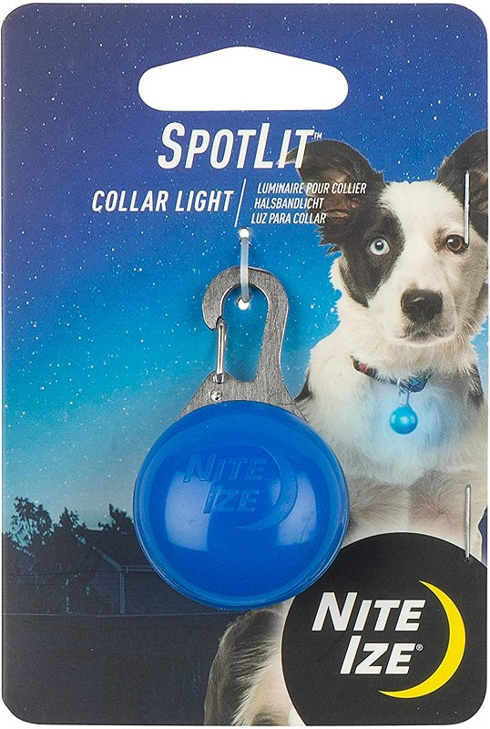 Nite Ize SpotLit Blue Collar Light PSLG03-02-R6