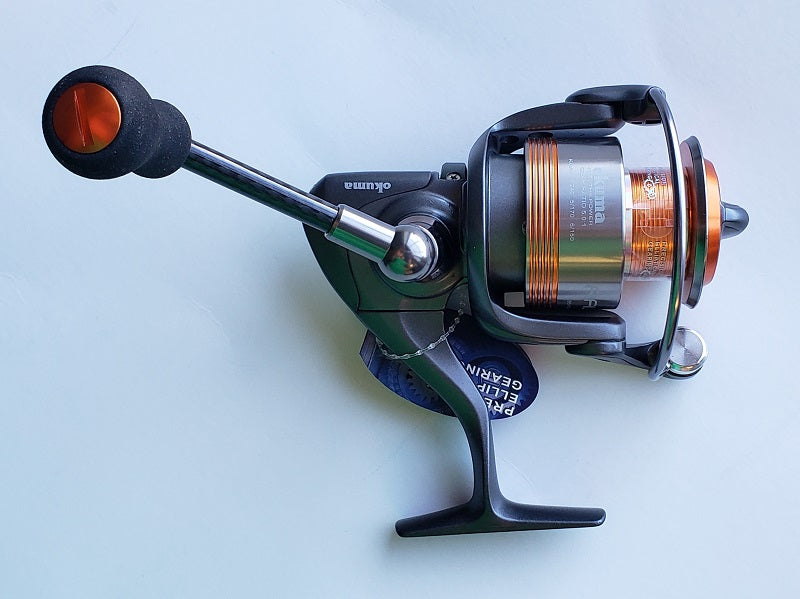 is the okuma 40b left hand or right hand reel Okuma Raw II 40