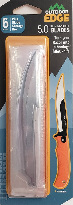 Outdoor Edge 5.0in Boning/Fillet Replacement Blades 6pk RR50-6